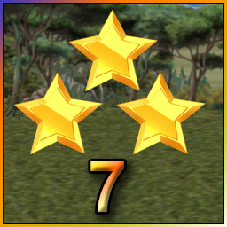 3 Stars on Level 7