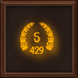 Completed 5 stages with 429 pieces