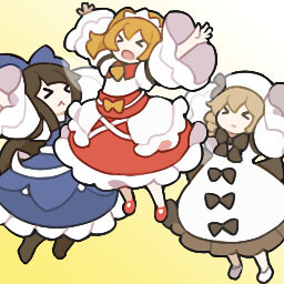 Collaboration of Touhou Ibunseki - Ayaria Dawn
