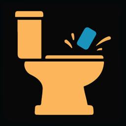 Älä anna vessapoliisin nähdä tätä