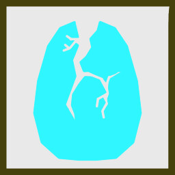 Fractured Crystal Shell