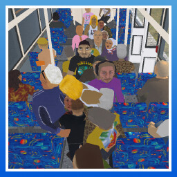 It's a Bit Cramped on the Trolleybus