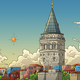 Discovered Galata Tower.