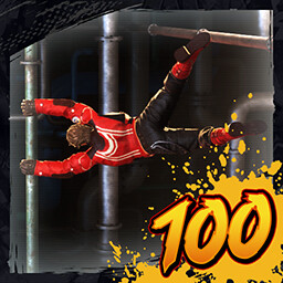 使用杠杆完成动作100次