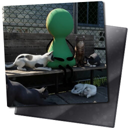 Cats everywhere here, Kofun!