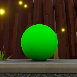 Keep the first green ball