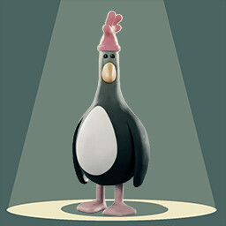 Les plumes en l'air !