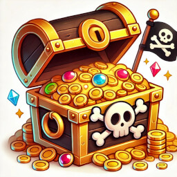 The pirate treasure.