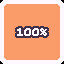 100%