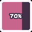 70%