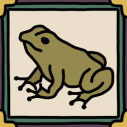 A frog
