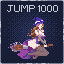Jumped 1000 times!