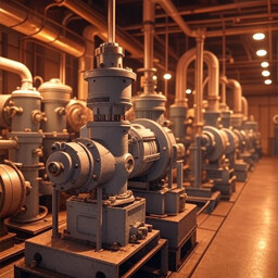 Inspection of the machine room and pumping system