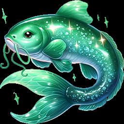 Emerald catfish trophy