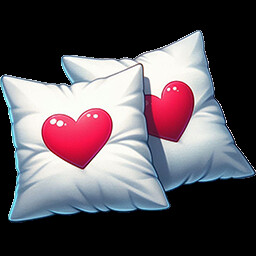 Ari and Alex's pillows