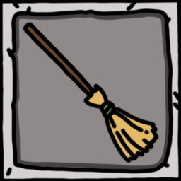 A broom
