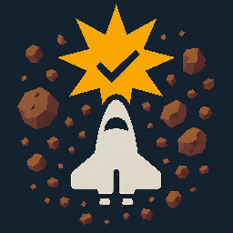 Helemaal weggevaagd!