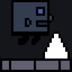 On the brink of death.